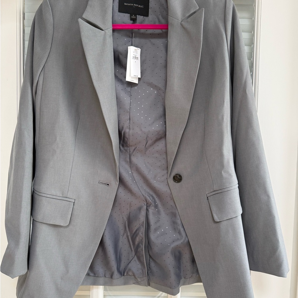 NWT Banana Republic Gray Blazer